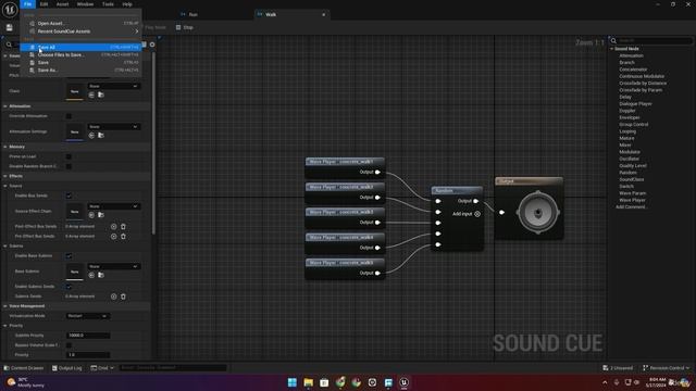 13.4. Add Foot Step Sound To AI Character