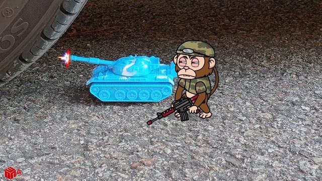 Детская анимация машина давит телифон, арбузы и др.