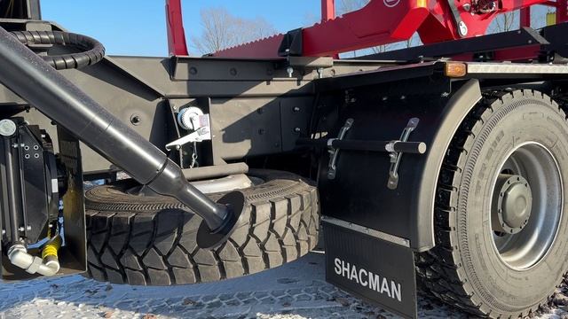 Сортиментовоз SHACMAN X3000 4X2 с манипулятором ВЕЛМАШ 10-86