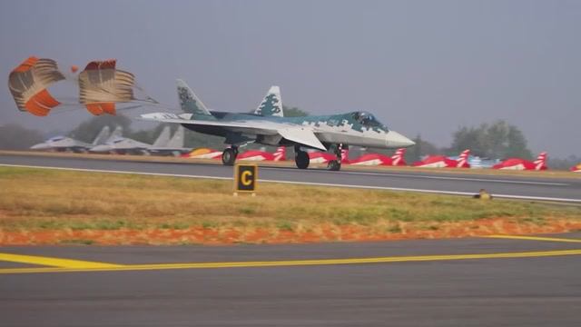 Су-57 на Aero India 2025