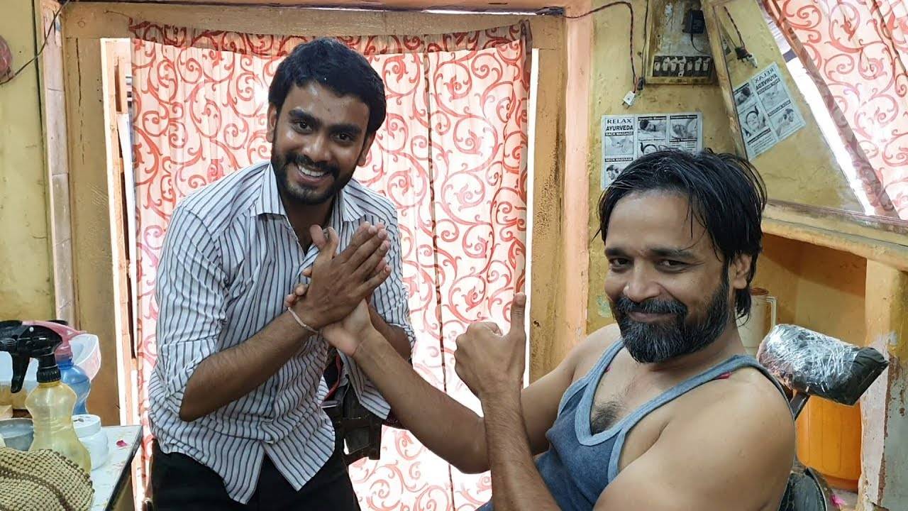 Baba Sen junior Cosmic head massage | #IndianMassages