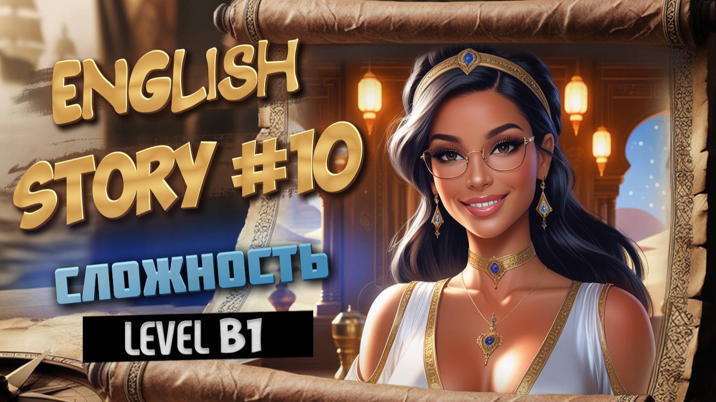 АНГЛИЙСКИЙ ПО ИСТОРИЯМ №10. Аладдин. СЛОЖНОСТЬ B1
