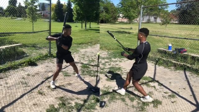 Matthew Ing - 6’1 190lbs - 6/13/20 - Baseball Workout (70-85% Intensity)