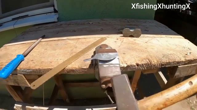 Охота. Изготовление наконечника для стрелы