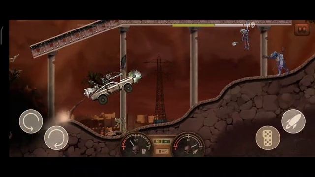 Zombie Hill Racing прохождение 4 часть