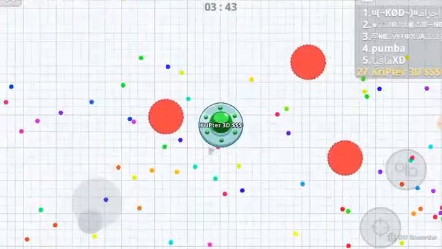 Agar.io классика с KriPter 3D