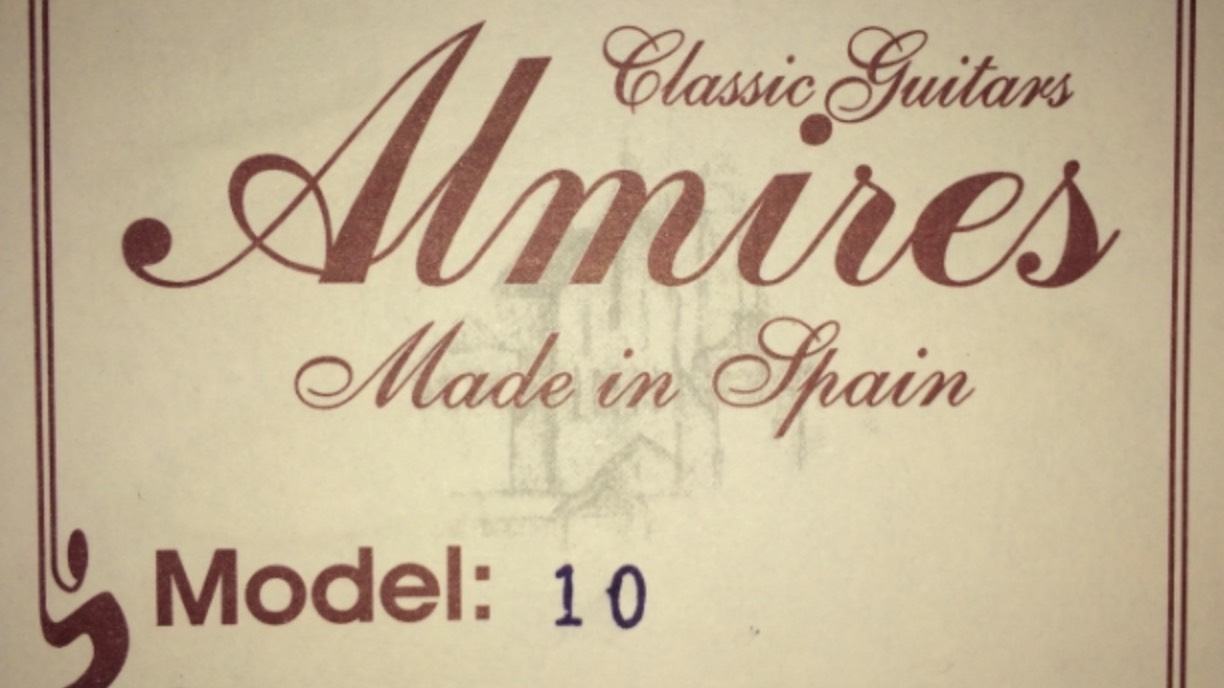 Гитара Almires 10 кедр массив - Ваше благородие
