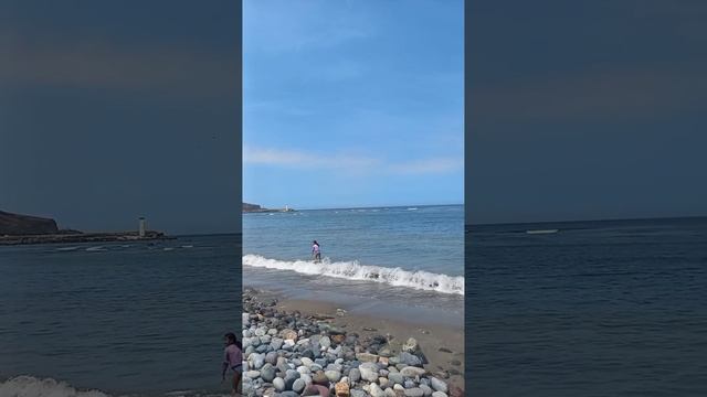 Пляж.