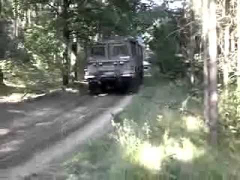 УРАЛ 4320 RUSSIAN TRUCK  Ural 4320, MAN KAT 8x8 drive by Dresden Breslau 2010 #КАМАЗ
