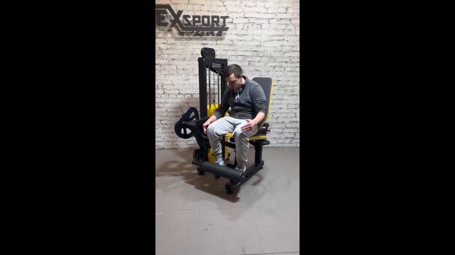 AG-030 — Грузоблочный тренажер квадрицепс-машина DEXsport