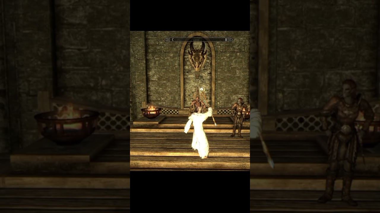 Skyrim, Gadalf the White #skyrim #elderscrolls6 #shorts #skyrimmods #games #рекомендации #gaming