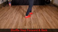 Bachata Shuffle Step Forward Back
