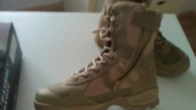 Présentation Boots One Zip Patrol Mil-Tec