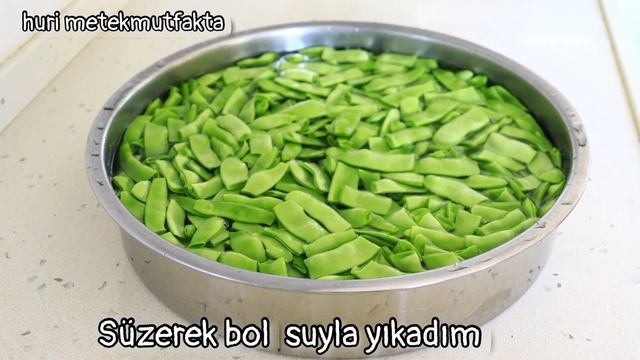💯ANNEMİN Yıllardır SAKLADIĞI Yöntem❗️YEŞİL Fasulye BUZLUKTA Nasıl SAKLANIR❓Hızlı VE Basit