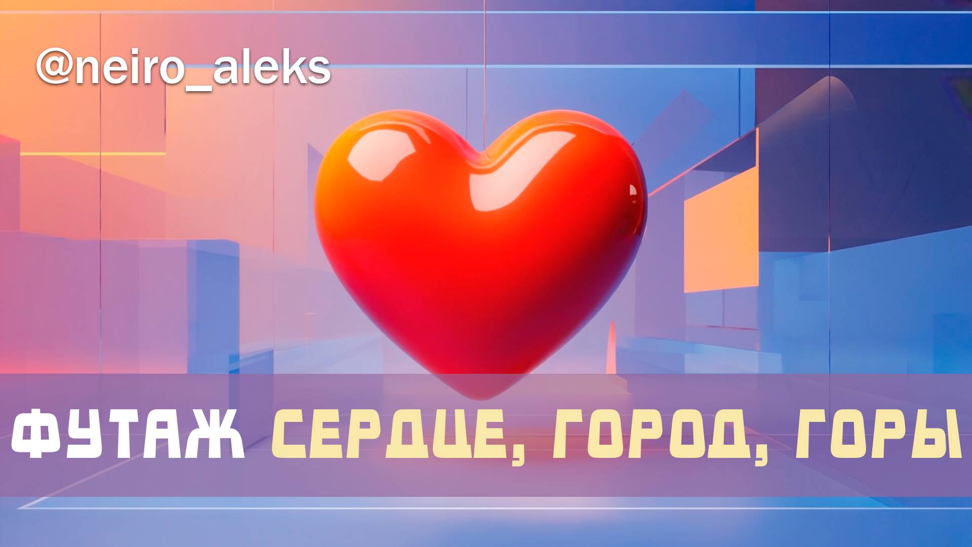 Футаж Сердце Розы. Поздравить с любовью. Видео от нейросети.