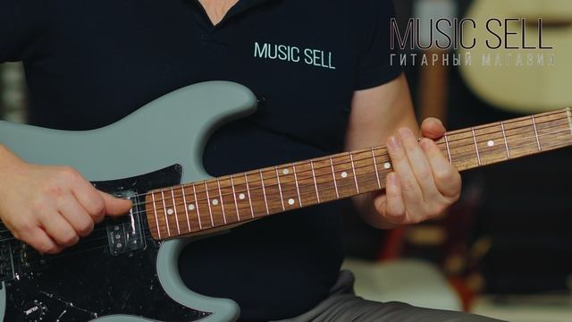 ЭЛЕКТРОГИТАРА SQOE СЕРЫЙ СТРАТОКАСТЕР H-H - MUSIC SELL