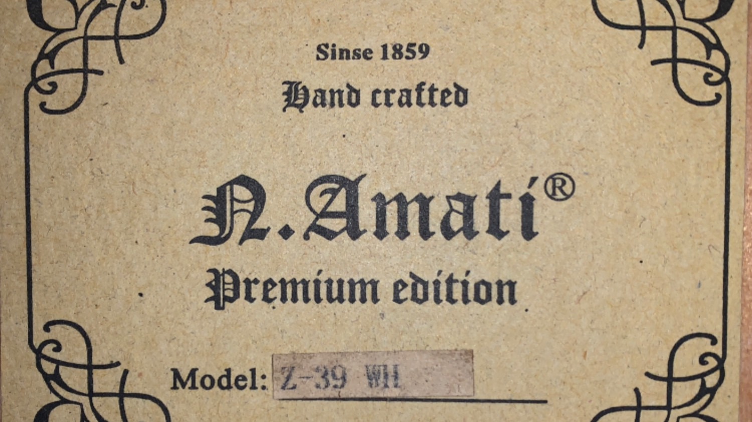 Гитара Amati Z-39 WH - Белые розы гр.Ласковый май