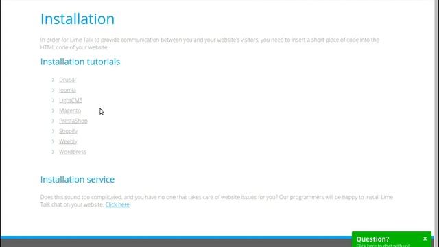 Limetalk live chat review