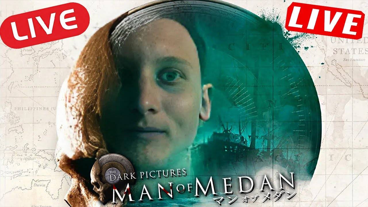 ИНТЕРАКТИВНЫЙ УЖАСТИК😨СТРИМ THE DARK PICTURES MAN OF MEDAN💎БЕСПЛАТНО РАЗДАЮ СКИНЫ КС 2,КЛЮЧИ НА ИГ