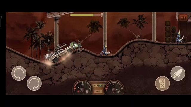 Zombie Hill Racing прохождение 3 часть