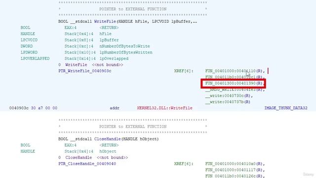 11. Ransomware analysis with Ghidra 5. Lab Legion ransomware 4 Finding the encryption function