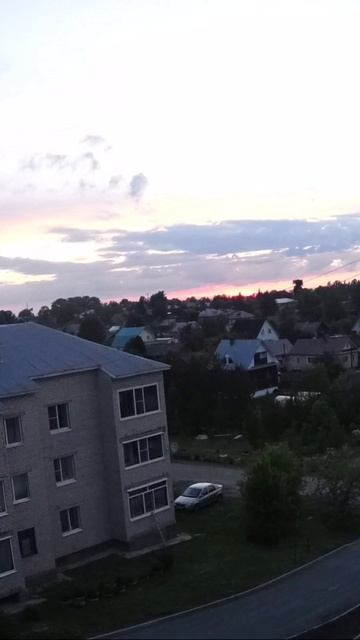 Закат Солнца Девятого Июня