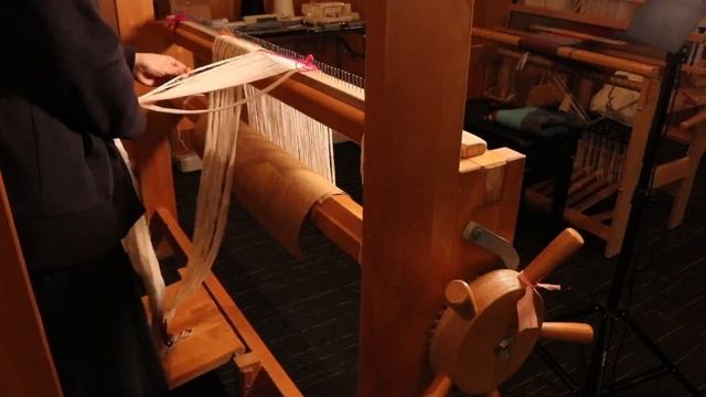 Floor loom project start to finish time lapse