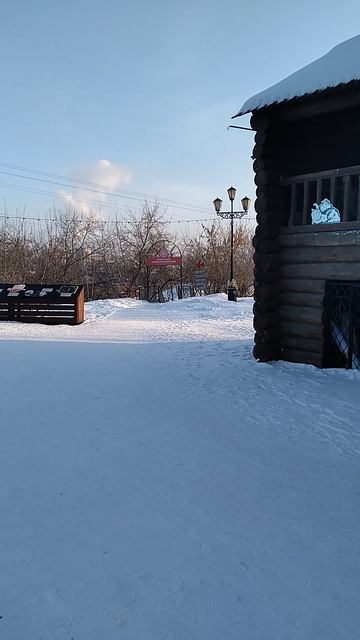 Реконструкция Древней крепости на месте архиологических раскопок в городе Томск