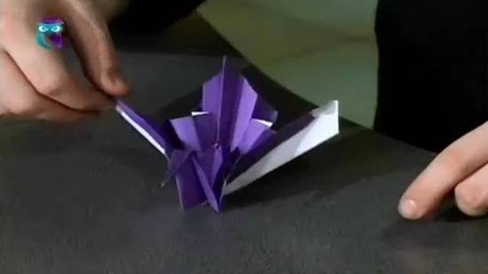 Оригами # 2. Основы основ оригами. Журавлики. Часть 2. Мастер класс