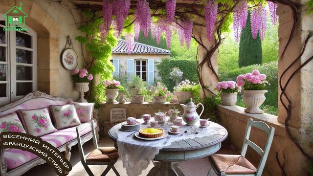 Французский стиль интерьера с нотками весны (6) фото для вдохновения