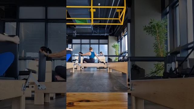 Pilates Reformer 🙂 | Урок Пилатеса на Реформере🙏 #video #love #workout #pilates #reformer #reels