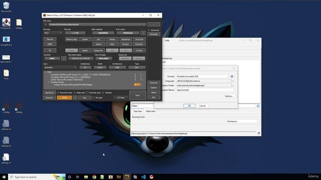 11. Ransomware analysis with Ghidra and x64dbg 3. Lab Legion ransomware 2 Finding main