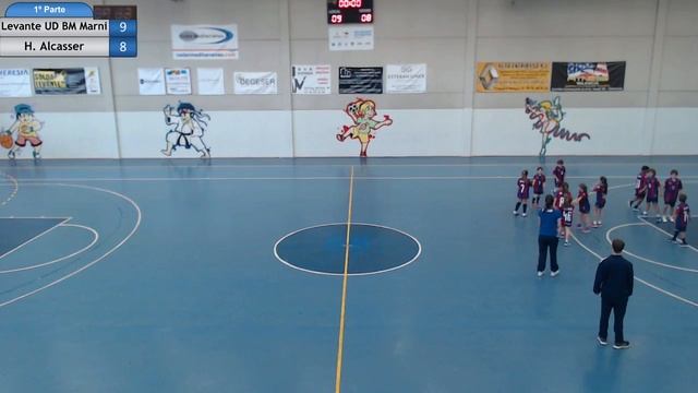 Partido 1ª Nacional grupo E - Levante U.D  B.M. Marni - H. Alcasser 19-11-17.