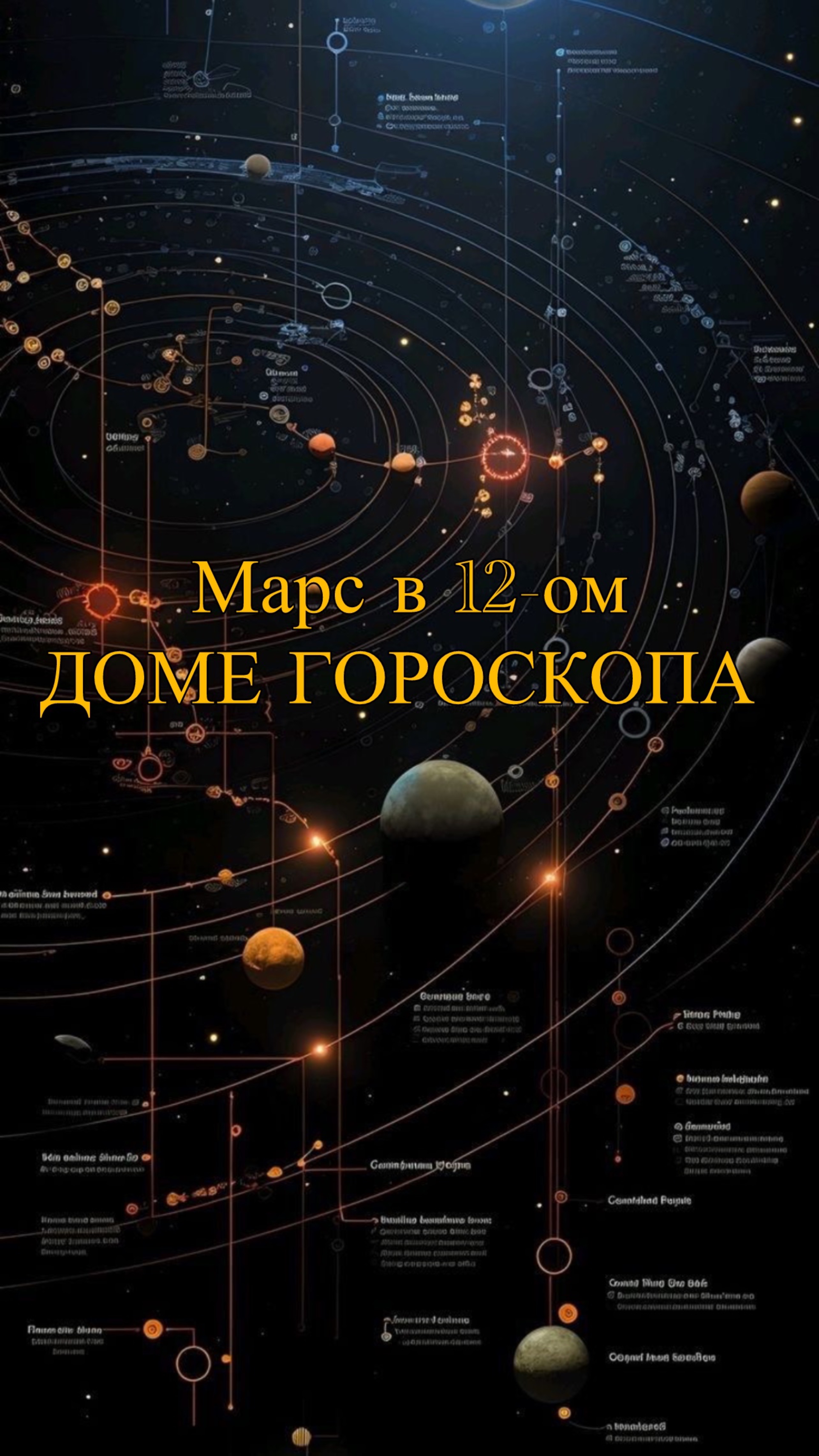 Марс в 12-ом доме гороскопа