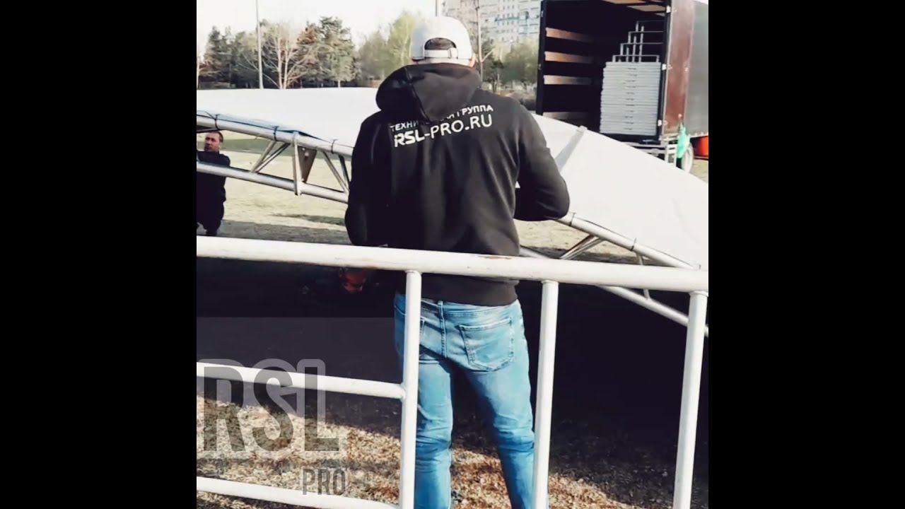 Аренда сценического павильона 6х4 . г.Набережные Челны
