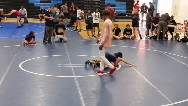 Girls Wrestling-Melia M. @Montclair HS June 2017