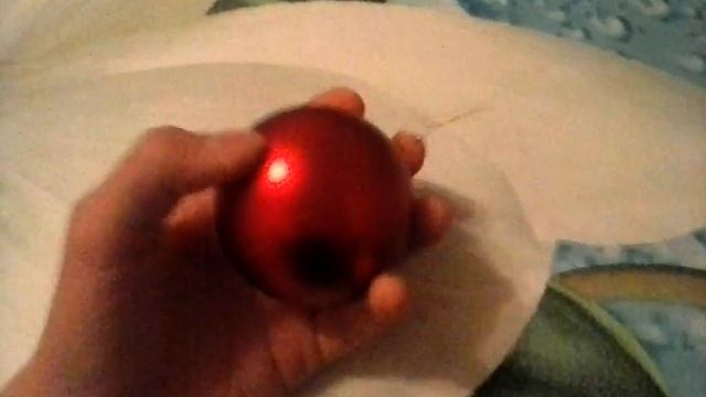 Новогодний обзор на ёлочный шарик