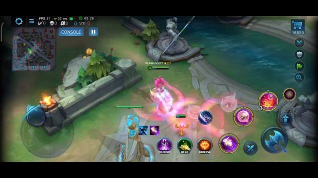 NEW HERO DI RENJIE /LAPINA-SILVERMOON RABBIT/ASHURA-FASHION BLADE GAMEPLAY