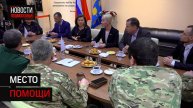 Военнослужащие из Солнечногорска посетили Единый центр помощи