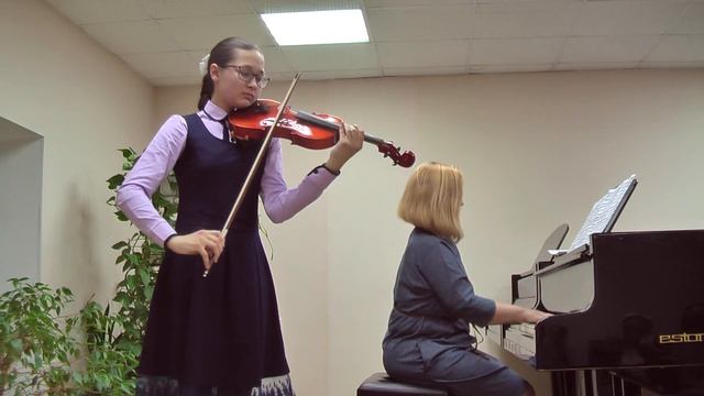 Прослушивание скрипачей перед экзаменом 15 апреля 2021г.