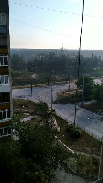 Бой в Северодонецке. Линия фронта проходит прямо по центру города около "Азота"