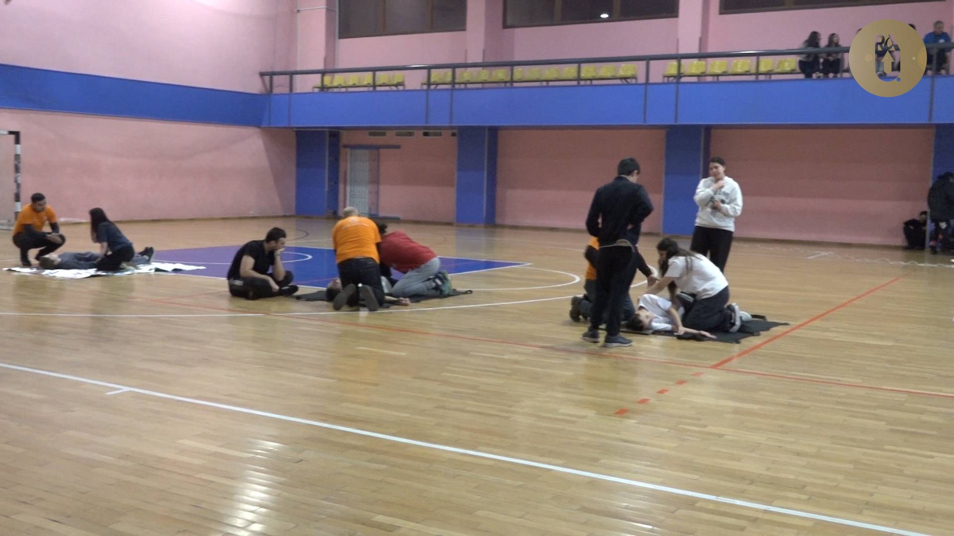 Обучающее занятие по оказанию первой помощи в РАУ