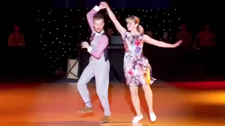 Lindy Hop Show BBDC 2022  Sondre  Tanya. Танцы