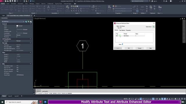 2. Modify Attribute Text and Attribute Enhanced Editor