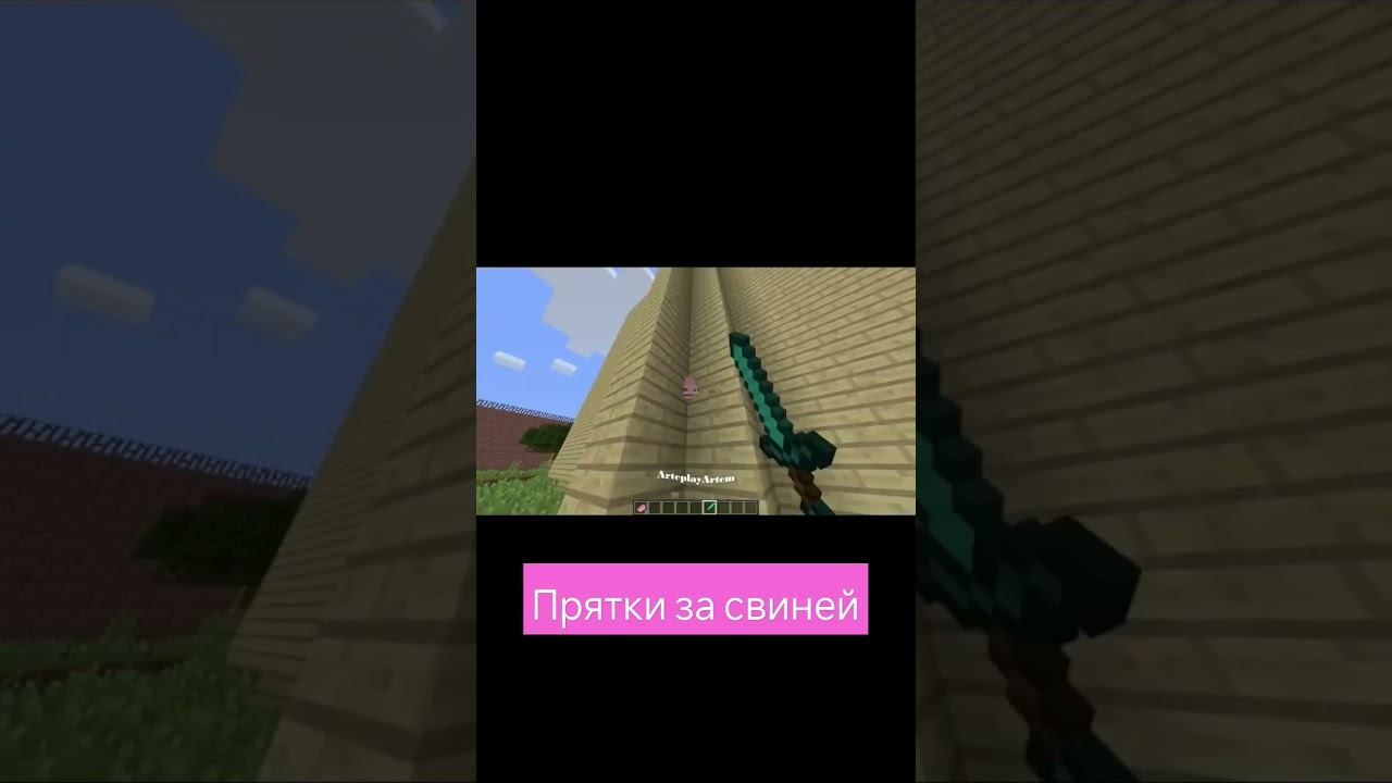 #майнкрафт #gaming #minecraft #roblox #100дней #прикол #100days #анимация #mods #мем #прятки