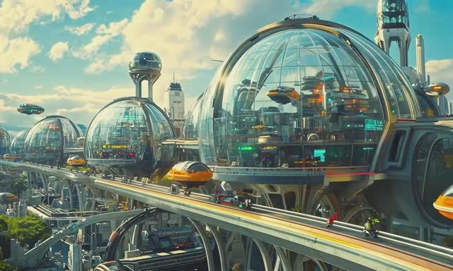 Retro Future World - 1950s Sci-Fi - 1950's Super Panavision 70 EP6D #Retrofuturism