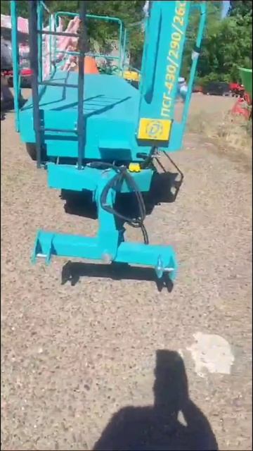 Платформа садовая гидравлическая .