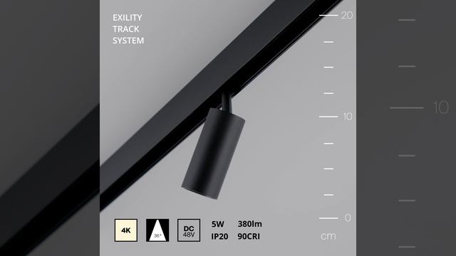 Трековый светильник Technical TR032-2-5W4K-M-B