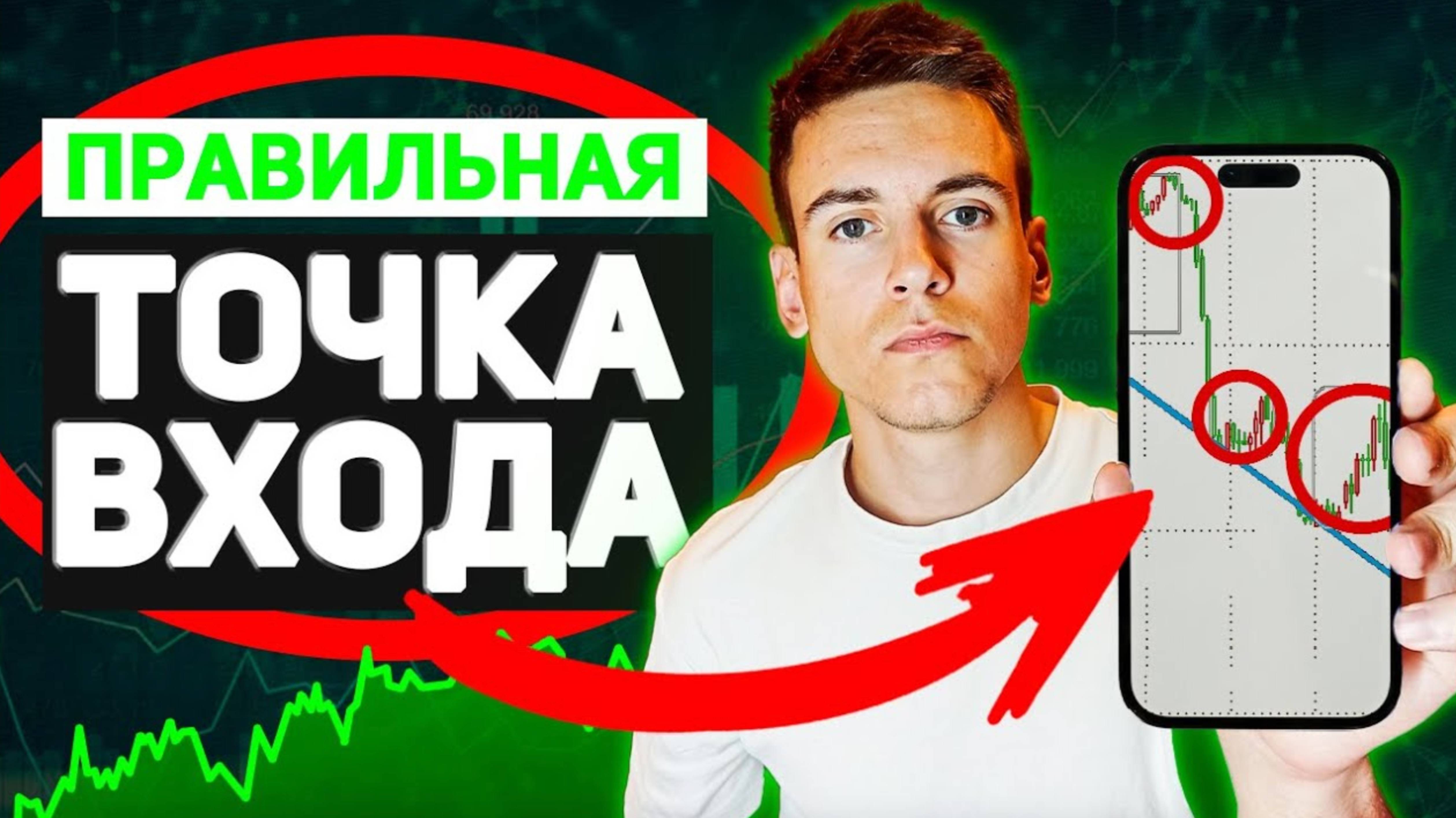 Как понять, что НУЖНО ВХОДИТЬ В СДЕЛКУ! Идеальная ТОЧКА ВХОДА!