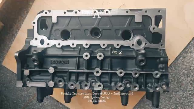Блок цилиндров дизельного двигателя Isuzu 4JJ1